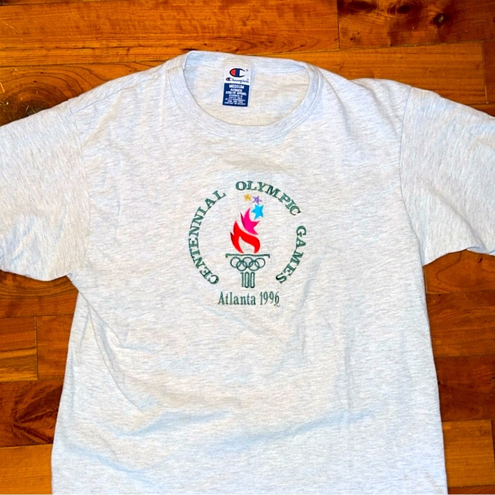 VINTAGE CENTENNIAL ATLANTA OLYMPIC TSHIRT NICE FIT
